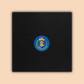 14-Inch Black Square Canvas Board